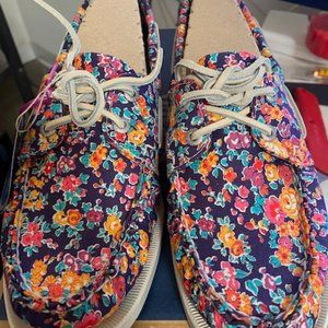 Sebago Women's Docksides Boat Shoes Tatum Print, US 9.5 M